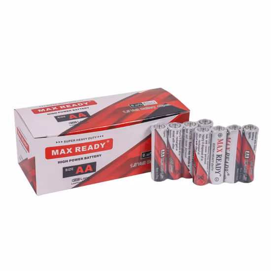 R6 AA Um-3 High Performance Battery Cell Primary Battery 1.5V Consumer Electronics/Power Tool Battery