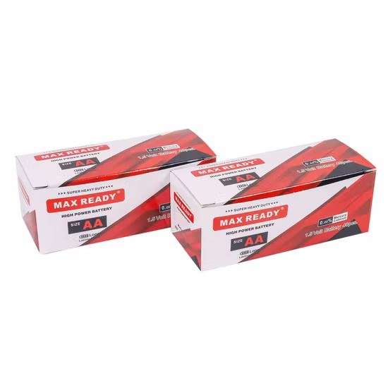 R6 AA Um-3 High Performance Battery Cell Primary Battery 1.5V Consumer Electronics/Power Tool Battery