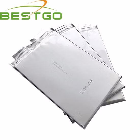 Bestgo 3.7V 52ah bolsa de íons de lítio recarregável célula de bateria de polímero de lítio para bateria EV