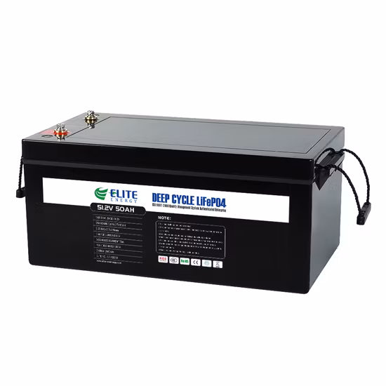 Bateria de lítio de substituição SLA de vida de ciclo longo Elite 12V 24V 48V Bateria de íon de lítio LiFePO4 50ah 100ah 200ah Bateria de íon de lítio para armazenamento de energia para Ess Solar