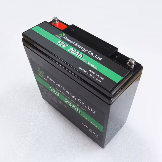 Armazenamento de energia solar de ciclo de longa vida LiFePO4 Bateria 12,8V 20ah Bateria com BMS para substituir a bateria SLA para carrinho de golfe/Marine/Yacht/RV/Camper/UPS/Telecom